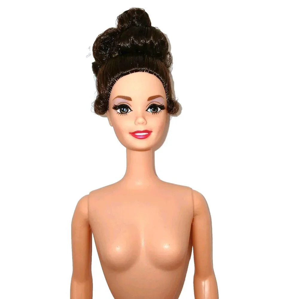 My Fair Lady Barbie Doll from Embassy Ball Brunette Superstar Face De-boxed Nude